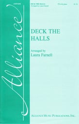 Deck the Halls TB choral sheet music cover